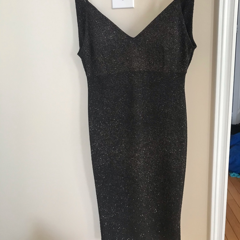 Black/sparkle dress